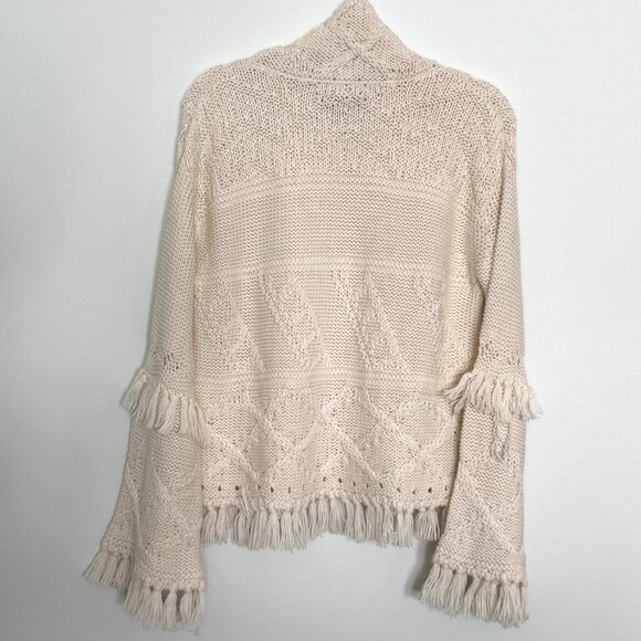 Line the Label High Neck Fringe Sweater - Picture 2 of 4